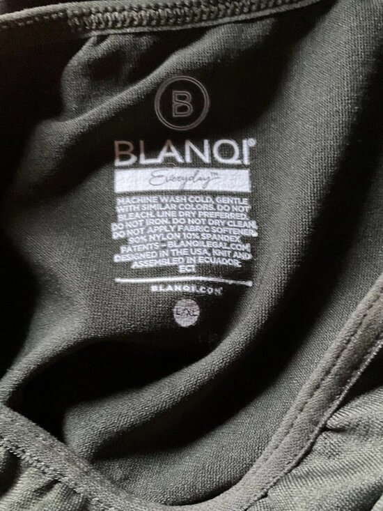 NWOT Blanqi Maternity Olive Tank Dress size L/XL - Picture 14 of 14